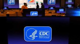 (FILES) In this file photo taken on March 19, 2021, the Emergency Operations Center at the Centers for Disease Control and Prevention in Atlanta, Georgia. - The US Centers for Disease Control and Prevention is investigating 109 childhood cases of a mysterious form of hepatitis, including five reported deaths, the agency said on May 6, 2022. 