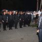 Foto kapolresta Tangerang pimpin apel malam
