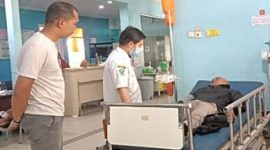 Foto saat di rumah sakit
