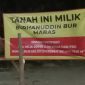 Foto lokasi lahan tanah Burhanuddin Burmaras