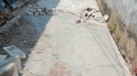 Foto paving block di Kelurahan Sukabakti, Kecamatan Curug, Kabupaten Tangerang