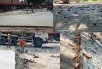 Foto proyek Pnigakatan halaman SMKN 1 Kabupaten Tangerang