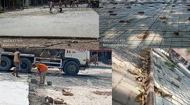 Foto proyek Pnigakatan halaman SMKN 1 Kabupaten Tangerang