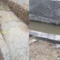 Foto proyek irigasi di Binuangen 