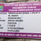 Foto pagu papan proyek U-Ditch di Sukabakti Tangerang