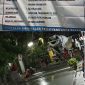 Foto pengerjaan betonisasi jalan di perumahan Taman Balaraja Kabupaten Tangerang diduga dikerjakan tidak sesuai RAB
