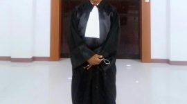 Foto Advokat Bunyamin dari pihak pelapor