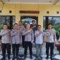 Kegiatan di siplin anggota polsek Ciwandan Cilegon menghadapi pemilu