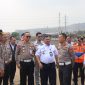 Korlantas Polri Lakukan Pengecekan Kesiapan Nataru Lintas Merak-Bakaheuni