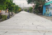 Betonisasi Jalan di Serdang Asri 3 Kecamatan Panogan Kabupaten Tangerang
