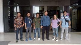 LSM Seroja Indonesia dan sejumlah wartawan datangi kantor Kecamatan Curug menyampaikan aspirasi warga