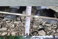 Proyek pinigkatan jalan KH Dahlan Hafidz, Kecamatan Kresek, Kabupaten Tangerang