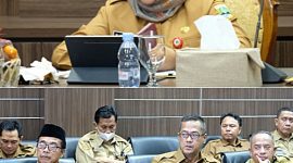 Polda Banten Ikuti Vicon Rapat Koordinasi Pengendalian Inflasi Daerah
