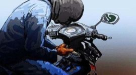 Ilustrasi maling motor, sumber Google