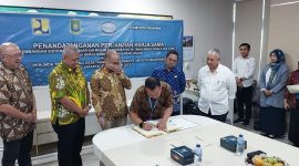 Penandatanganan kerjasama penyediaan air bersih di Kota Tangerang