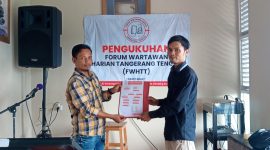 Pengukuhan Forum Wartawan Harian Tangerang Tengah (FWHTT)