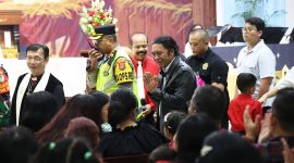 Pj Gubernur Banten Al Muktabar Pantau Malam Natal 2023 Bersama Forkopimda