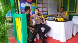 Menjelang Tahun Baru, Kapolres Jakarta Pusat Cek Pos Pam di Johar Baru
