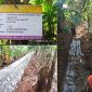 Proyek turap di Desa Pasir Gadung, Kecamatan Cikupa, Kabupaten Tangerang Banten. 
