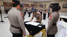Kapolda Banten Pimpin Upacara Sertijab PJU dan Kapolres