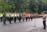 Polda Banten Siapkan 1.324 Personel Untuk Amankan Kunjungan Presiden Jokowi ke Provinsi Banten. 