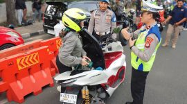 Tiga Hari Razia, 81 Motor Knalpot Brong Diamankan Satlantas Polres Metro Tangerang Kota