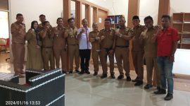 Foto seusai audensi dengan kepala desa se kecamatan legok