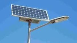 LAMPU JALAN UMUM PJU-TS Tenaga surya di Kabupaten Kuningan diduga fiktif. 