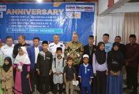 Anniversary Sekaligus Rakernas, LSM Seroja Indonesia Grup Berikan Santunan kepada Anak Yatim