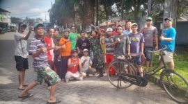 Warga Perumahan Sudirman Indah Tigarksa adakan Kerja bakti Masal.
