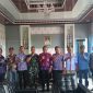 Sesi foto bersama seausai silaturahmi di Kecamatan Mekar Baru, Kabupaten Tangerang Banten. 