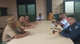 Foto saat silaturahmi di kecamatan mauk. 