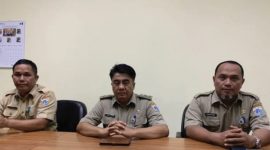 Foto permohonan maaf Saud M Manik Lurah Ancol, Kecamatan Pademagan (Tengah)