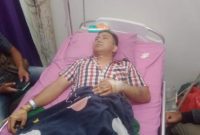 Seorang jurnalis di tulang bawang lampung ditusuk orang tidak dikenal