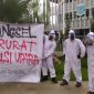  Aksi peduli polusi udara.(ist)