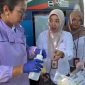 BPOM Melakukan sampling di pasar depok.(ist)