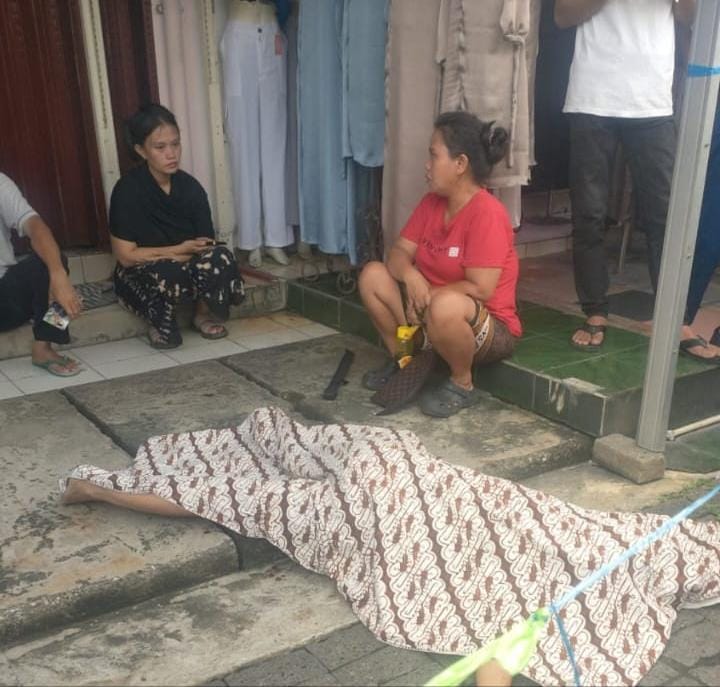 Korban penusukan di Borobudur Karawaci Tangerang.(ist)