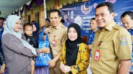 PJ Bupati Tangerang dan Sekda Kunjungi Bazaar Ramadhan.(ist)