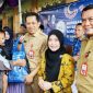 PJ Bupati Tangerang dan Sekda Kunjungi Bazaar Ramadhan.(ist)
