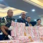 Polda Metro Jaya berhasil ungkap peredaran uang palsu Rp22 miliar.(antara)