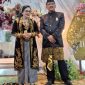 Acara pernikahan putra ketiga dari pemilik Queen Klinik Sunter di Gedung BMKG Kemayoran, Jakarta Pusat.