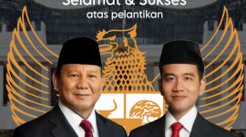 Gambar foto Persiden dan Wakil persiden Republik Indonesia.