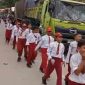 teman sekolahnya terlindas truk, sd di kabupaten tangerang gelar solariditas